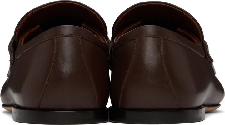 Valentino Garavani Brown VLogo Signature Loafers - Image 2