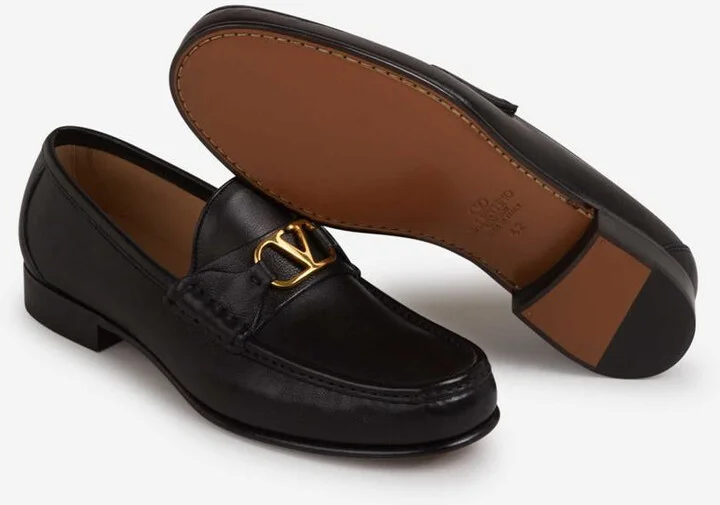 Valentino Garavani Buffalo Loafer Shoes - Image 4