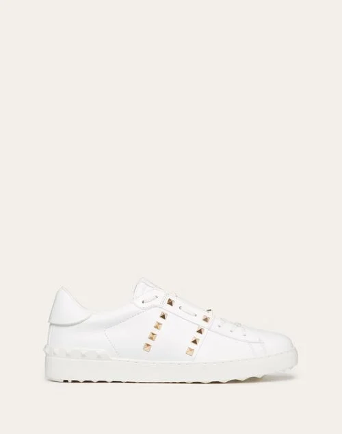 Valentino Garavani CALFSKIN ROCKSTUD UNTITLED SNEAKER