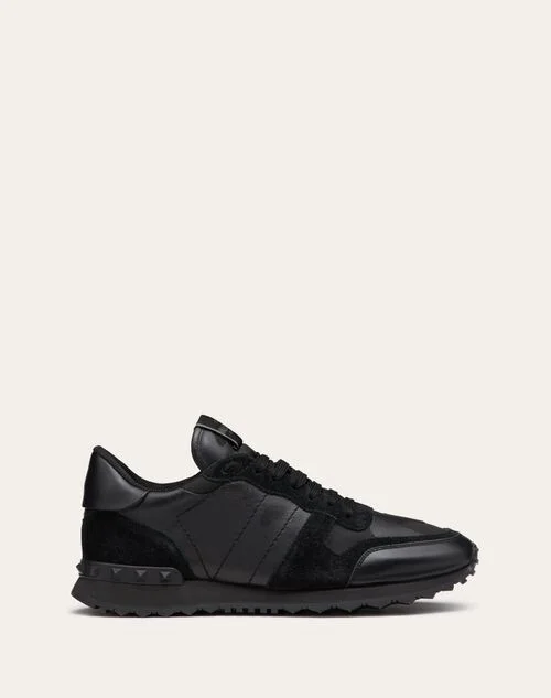 Valentino Garavani CAMOUFLAGE NOIR ROCKRUNNER SNEAKER
