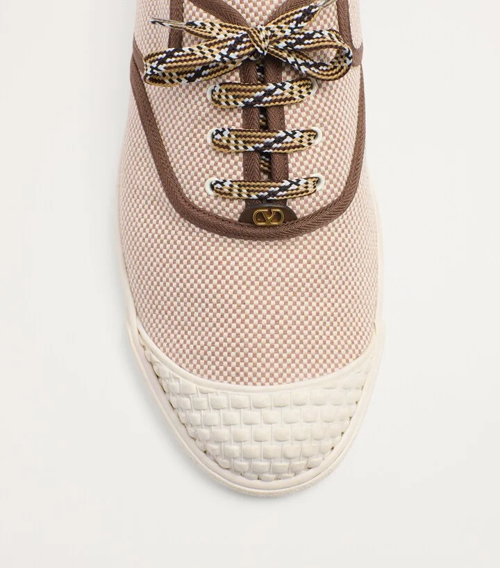 Valentino Garavani Canvas Bay By Bay Sneakers - Image 5