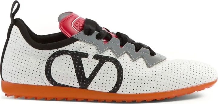 Valentino Garavani Chromathon Leather Sneakers
