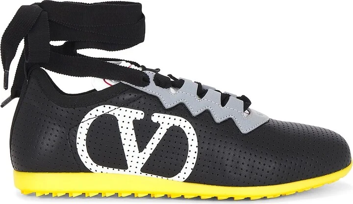 Valentino Garavani Chromathon Sneaker in Black