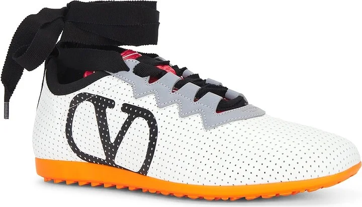 Valentino Garavani Chromathon Sneaker in White - Image 2
