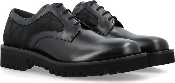 Valentino Garavani Derby Toile Loafers - Image 2