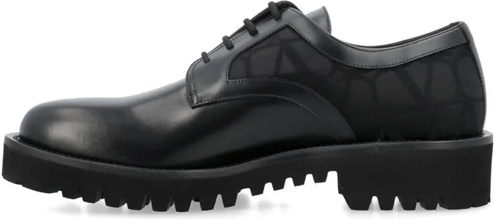 Valentino Garavani Derby Toile Loafers - Image 3