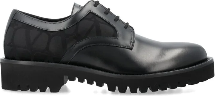 Valentino Garavani Derby Toile Loafers