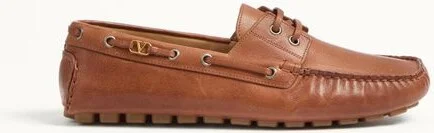 Valentino Garavani Driver Fastaway Buffalo Loafer