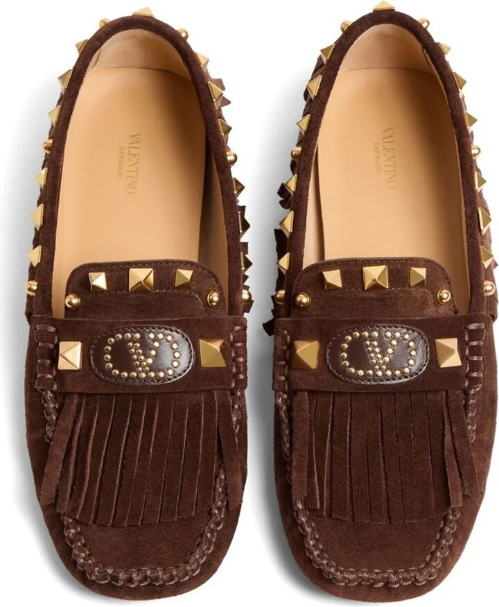 Valentino Garavani "Driver Plaster Caster" Loafers - Image 5