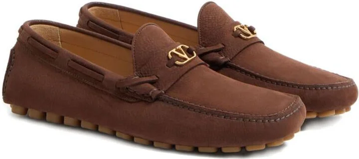 Valentino Garavani Fastaway Leather Loafers - Image 2