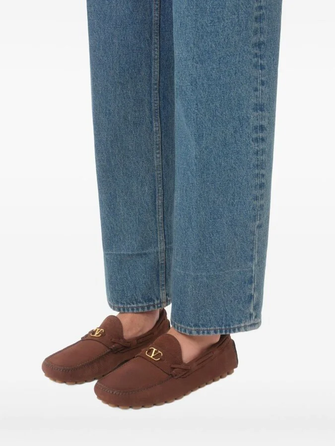 Valentino Garavani Fastaway Leather Loafers - Image 5