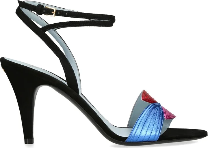Valentino Garavani Folie Foliage Heeled Sandals 85