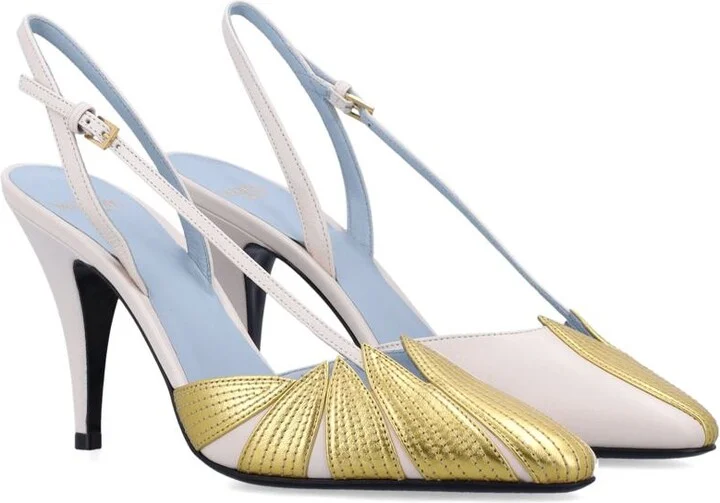 Valentino Garavani Foliefoliage Slingback Pumps - Image 2