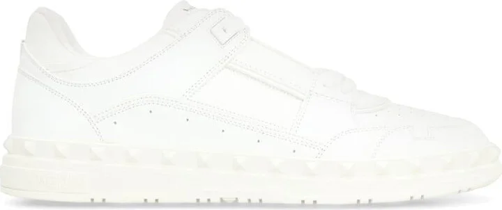 Valentino Garavani Freedots Leather Low-Top Sneakers