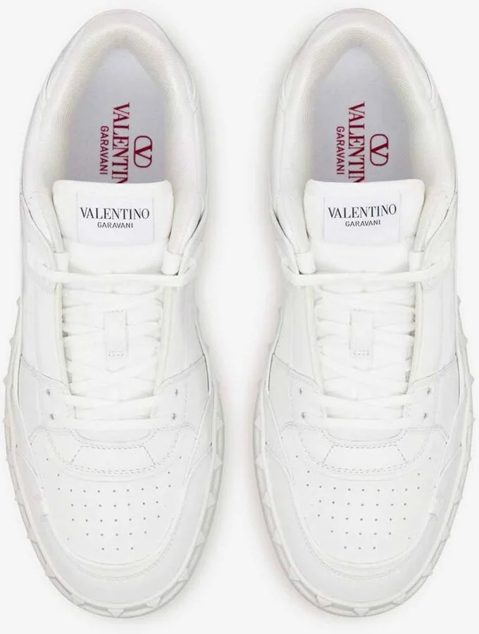Valentino Garavani Freedots Leather Sneakers - Image 4