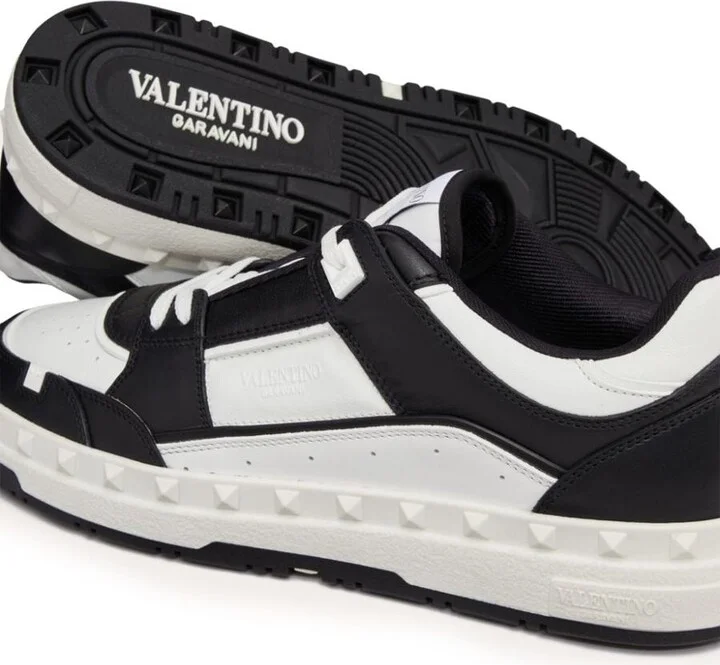 Valentino Garavani Freedots Leather Sneakers - Image 2