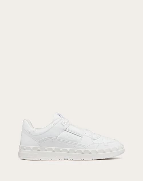 Valentino Garavani Freedots Low-Top Trainer In Calfskin
