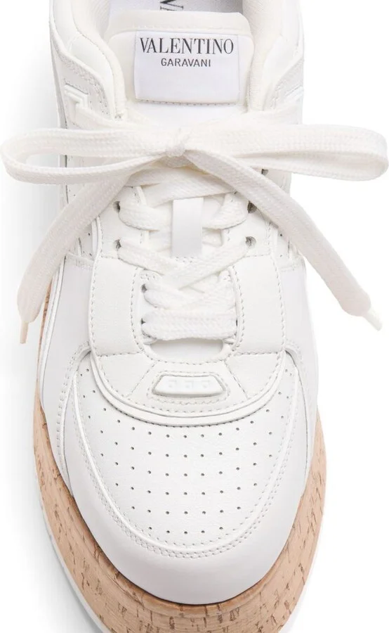 Valentino Garavani Freedots Xl Leather Sneakers - Image 4