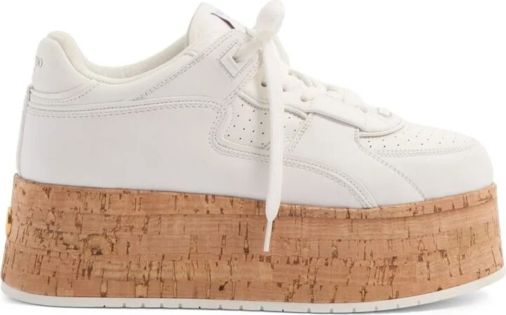 Valentino Garavani Freedots Xl Leather Sneakers