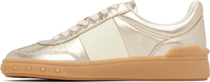 Valentino Garavani Gold Upvillage Sneakers - Image 3