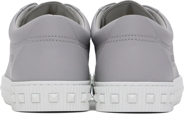 Valentino Garavani Gray Cityplanet Sneakers - Image 2