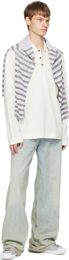 Valentino Garavani Gray Cityplanet Sneakers - Image 5