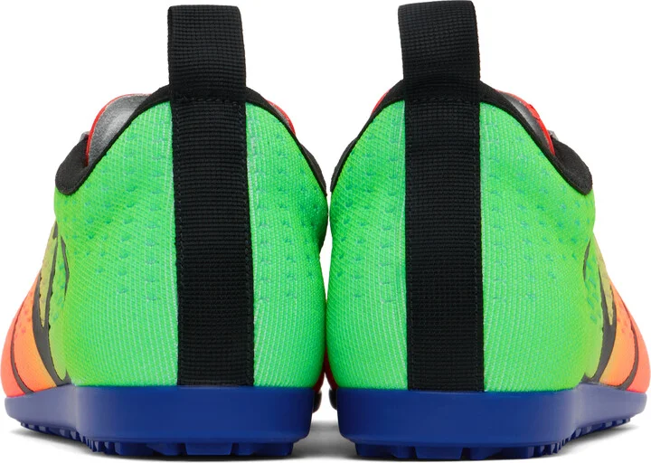 Valentino Garavani Green & Orange Chromathon Sneakers - Image 2