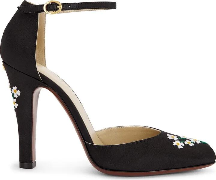 Valentino Garavani Hi Dolly Ankle Strap Pump in Black