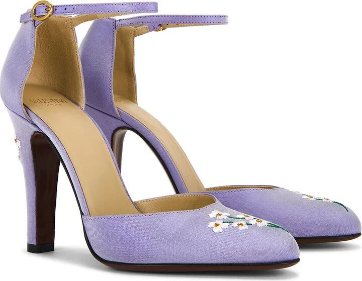 Valentino Garavani Hi Dolly Ankle Strap Pump in Purple - Image 2