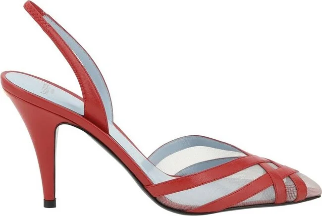 Valentino Garavani Impudance Pointed-Toe Slingback Pumps