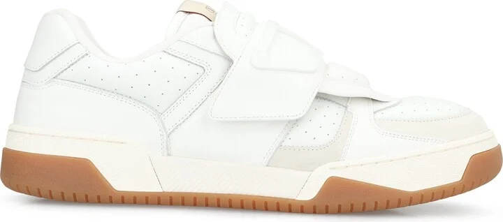 Valentino Garavani Joie De Jouer Leather Low-Top Sneakers - Image 2