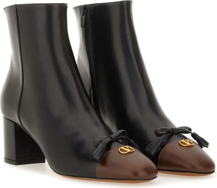 Valentino Garavani Kidskin "Valet Du Roi" Ankle Boot - Image 2