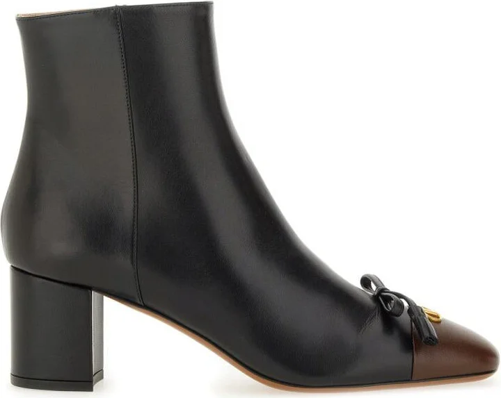 Valentino Garavani Kidskin "Valet Du Roi" Ankle Boot