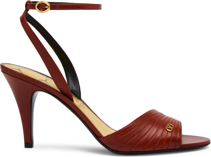 Valentino Garavani Ladycrush 85 Leather Sandals