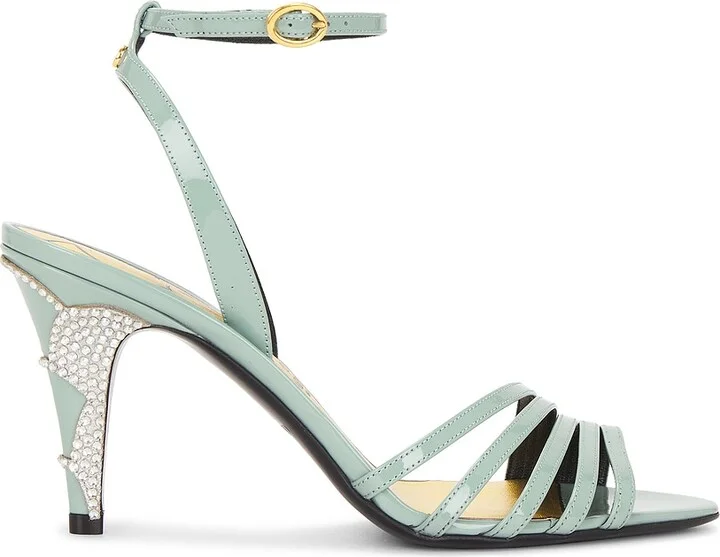 Valentino Garavani Ladycrush Sandal in Green