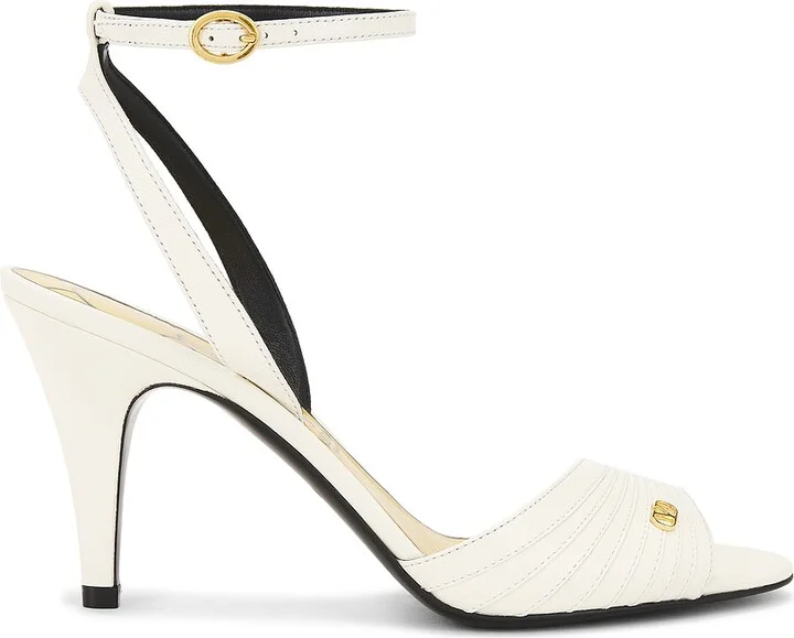 Valentino Garavani Ladycrush Sandal in Ivory