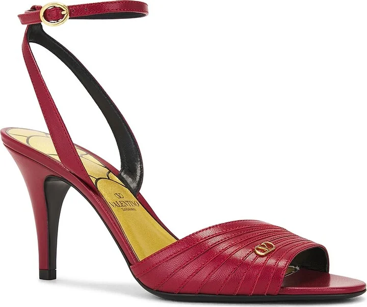 Valentino Garavani Ladycrush Sandal in Red - Image 2