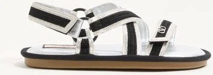 Valentino Garavani Lake Powell Sandal With Crochet Embroidery