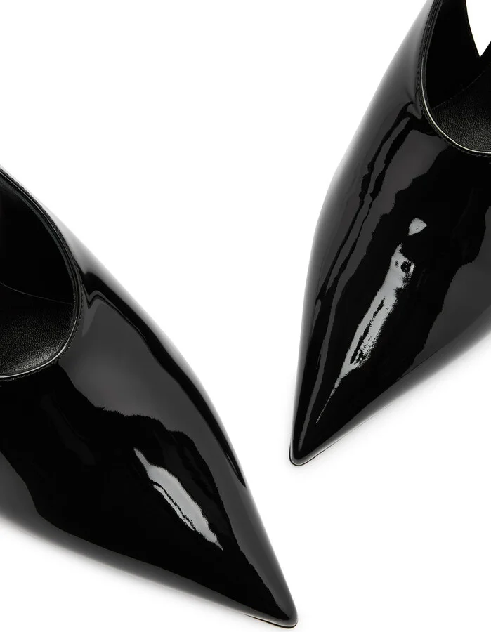 Valentino Garavani Le Salon 65 Patent Leather Slingback Pumps - Image 3