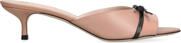 Valentino Garavani Leather Bepointy Heeled Mules 45
