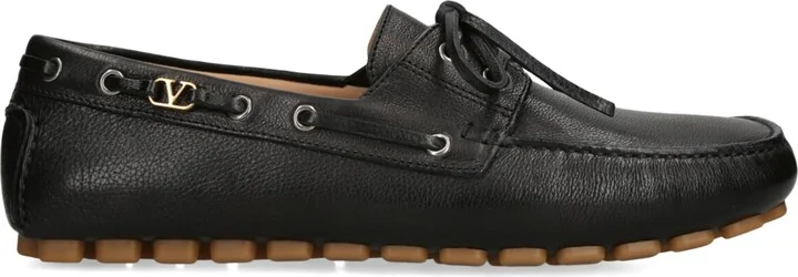 Valentino Garavani Leather Driving Shoes