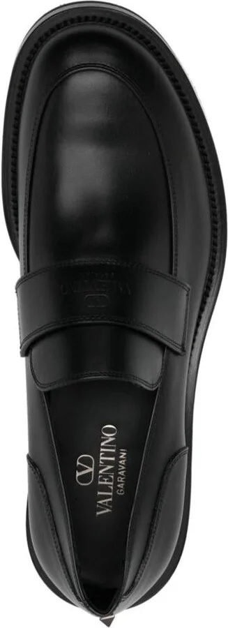 Valentino Garavani Leather Loafers - Image 2