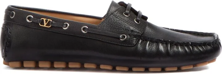 Valentino Garavani Leather Moccasin