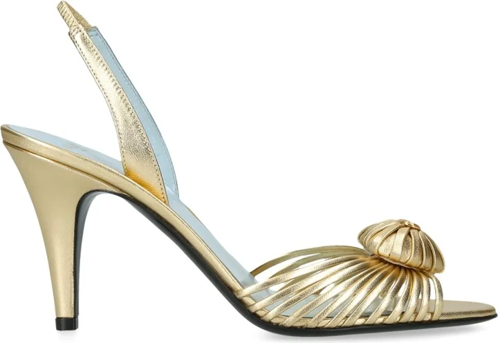 Valentino Garavani Leather Royal Slingback Heels 85
