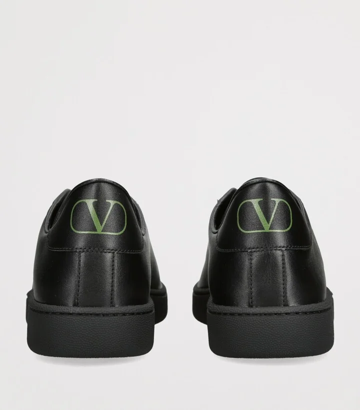 Valentino Garavani Leather Royco Sneakers - Image 2