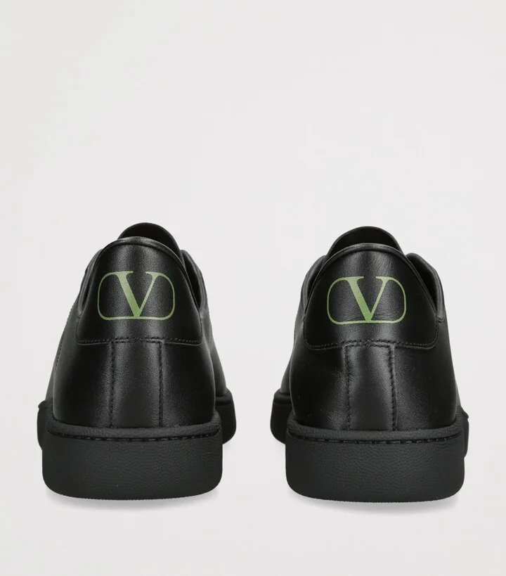 Valentino Garavani Leather Royco Sneakers - Image 2