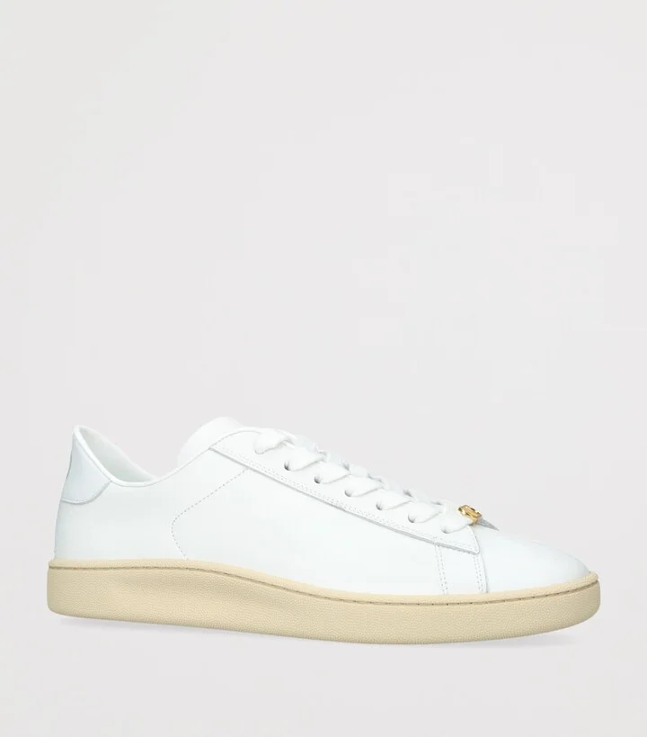 Valentino Garavani Leather Royco Sneakers - Image 3