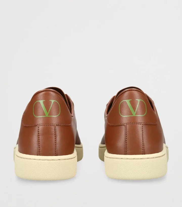 Valentino Garavani Leather Royco Sneakers - Image 2