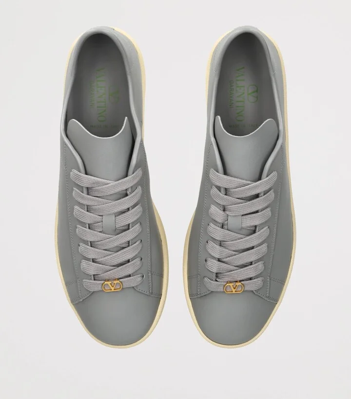 Valentino Garavani Leather Royco Sneakers - Image 4