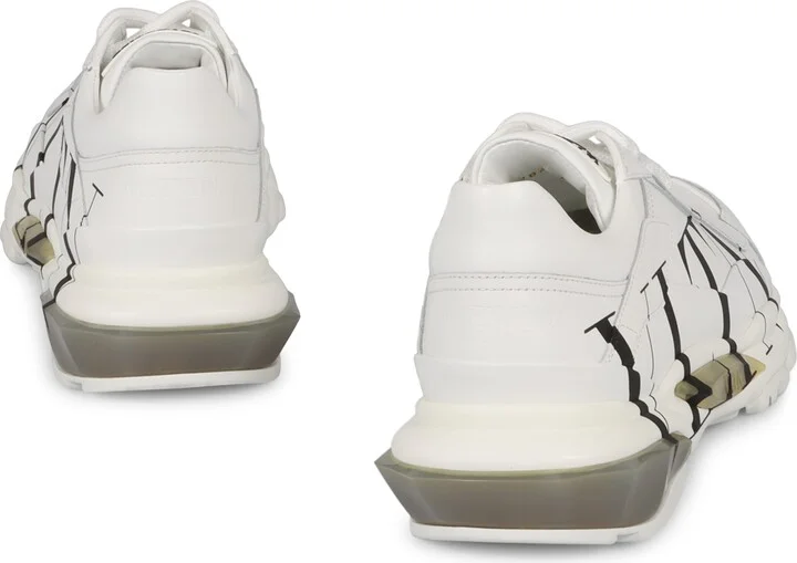 Valentino Garavani - Leather Sneakers - Image 4